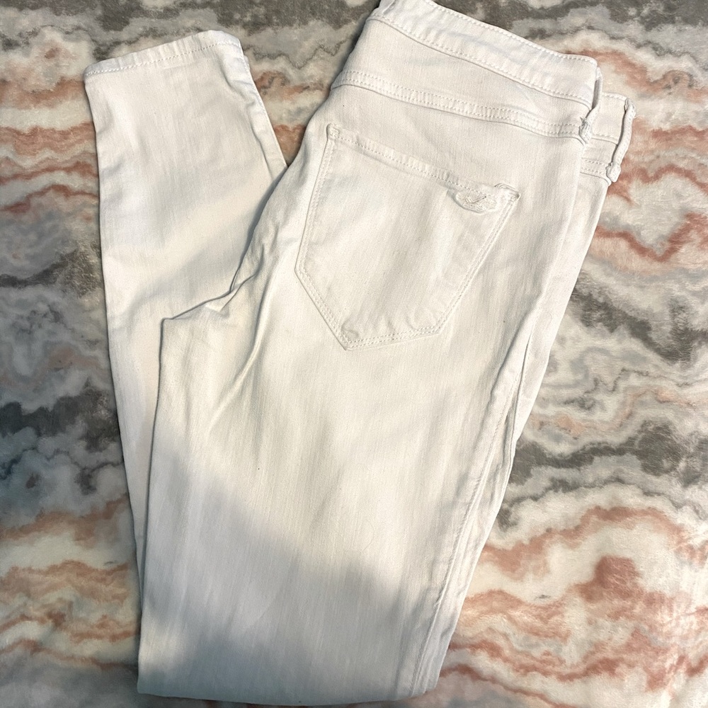High rise jean legging